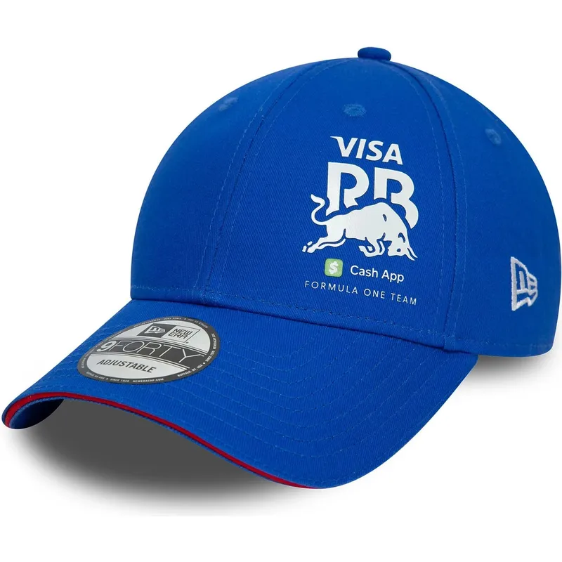 bojd-bla-justerbar-keps-9forty-flawless-fran-racing-bulls-f1-team-formula-1-av-new-era