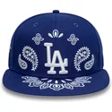 bla-platt-keps-justerad-59fifty-paisley-los-angeles-dodgers-mlb-fran-new-era