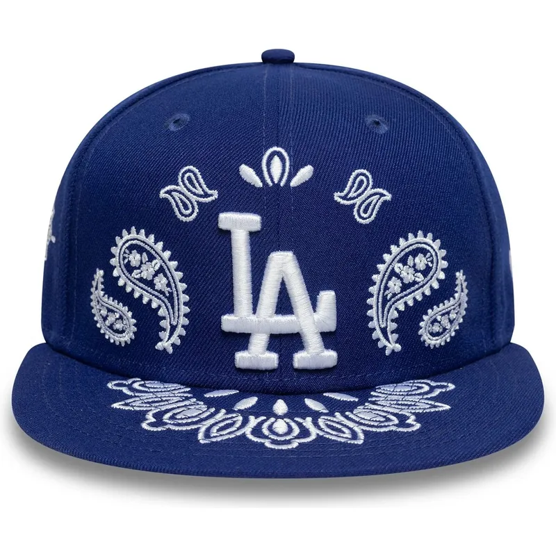 bla-platt-keps-justerad-59fifty-paisley-los-angeles-dodgers-mlb-fran-new-era