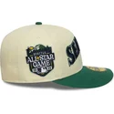 bojd-beige-och-gron-justerad-keps-59fifty-all-star-game-pin-seattle-mariners-mlb-fran-new-era