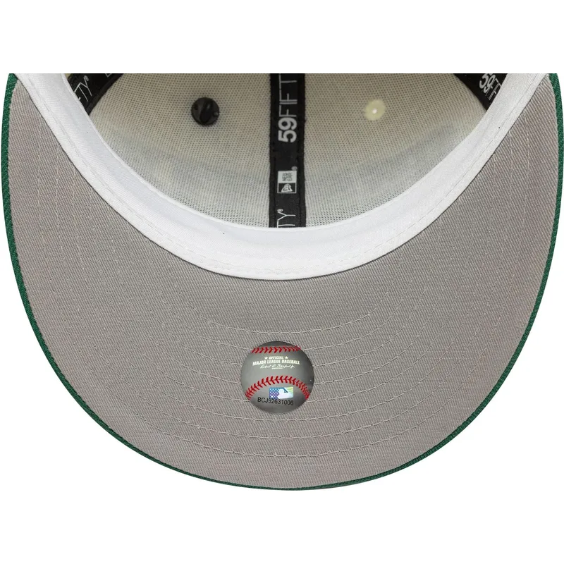 bojd-beige-och-gron-justerad-keps-59fifty-all-star-game-pin-seattle-mariners-mlb-fran-new-era