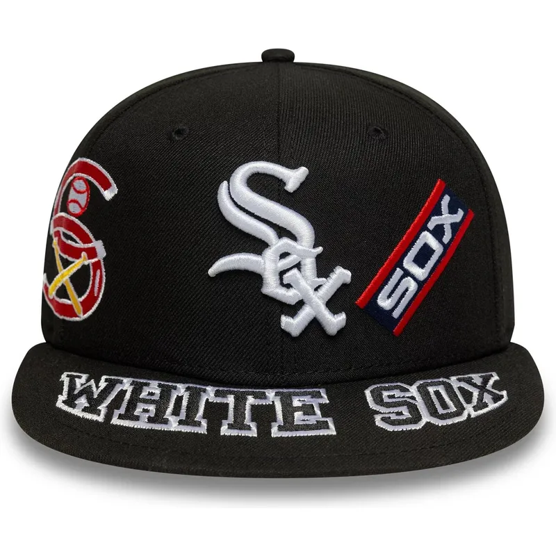 svart-platt-keps-justerad-59fifty-all-over-av-chicago-white-sox-mlb-fran-new-era