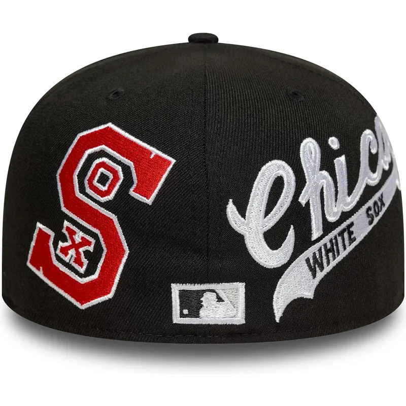 svart-platt-keps-justerad-59fifty-all-over-av-chicago-white-sox-mlb-fran-new-era