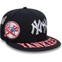 marinbla-new-york-yankees-mlb-59fifty-all-over-flat-cap-fran-new-era