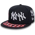 marinbla-new-york-yankees-mlb-59fifty-all-over-flat-cap-fran-new-era