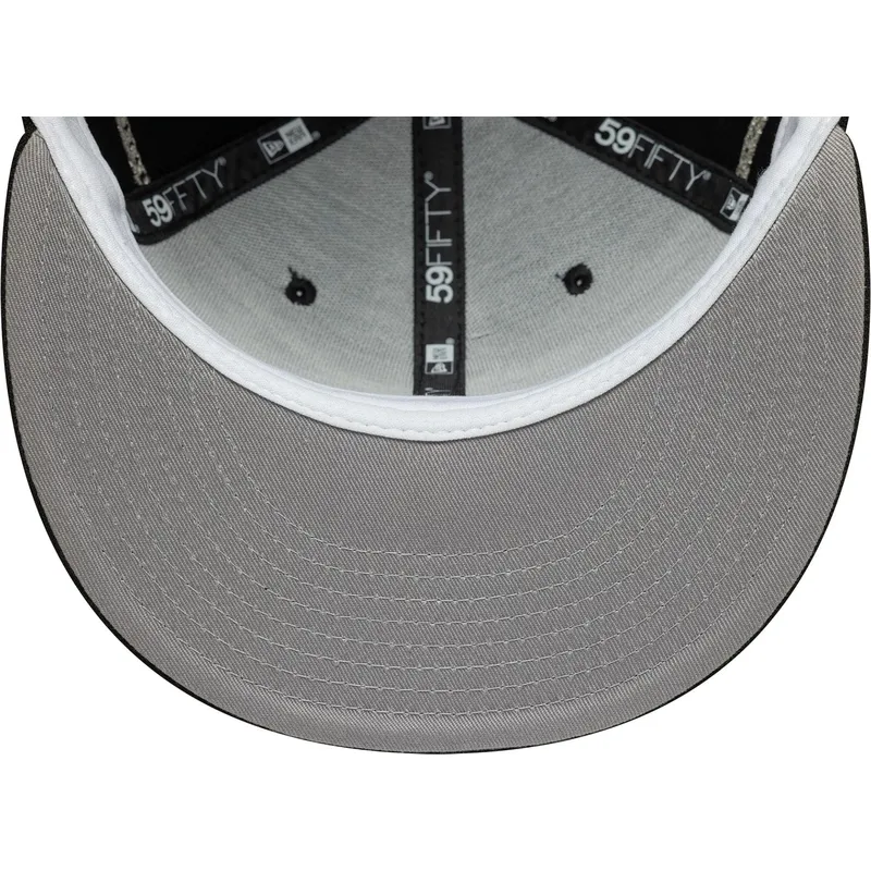 svart-platt-keps-justerad-59fifty-chain-wrap-fran-chicago-white-sox-mlb-av-new-era