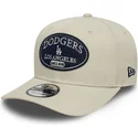beige-bojd-skarmkeps-snapback-9seventy-stretch-snap-patch-los-angeles-dodgers-mlb-fran-new-era