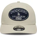 beige-bojd-skarmkeps-snapback-9seventy-stretch-snap-patch-los-angeles-dodgers-mlb-fran-new-era