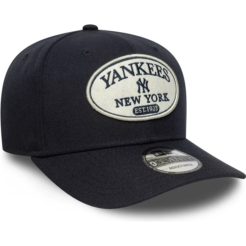 marinbla-kurvad-keps-snapback-9seventy-stretch-snap-patch-new-york-yankees-mlb-fran-new-era