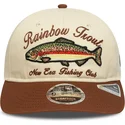 brun-bojd-justerbar-keps-9fifty-retro-crown-outdoor-fishing-club-fran-new-era