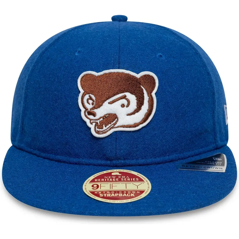 platt-bla-justerbar-keps-9fifty-retro-crown-heritage-fran-chicago-cubs-mlb-av-new-era