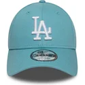 ljusbla-bojd-justerbar-keps-9forty-league-essential-fran-los-angeles-dodgers-mlb-av-new-era