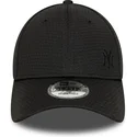 new-york-yankees-mlb-new-era-9forty-flawless-mesh-svart-bojd-skarm-snapback-keps-med-svart-logotyp