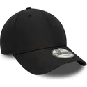 new-york-yankees-mlb-9forty-tonal-flawless-svart-justerbar-bojd-keps-med-svart-logotyp-fran-new-era