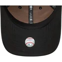 new-york-yankees-mlb-9forty-tonal-flawless-svart-justerbar-bojd-keps-med-svart-logotyp-fran-new-era