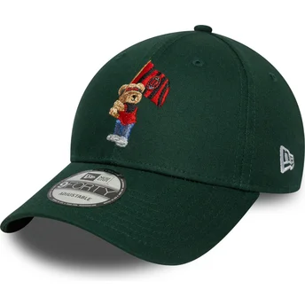 Justerbar grön böjd keps 9FORTY Seasonal AC Milan Serie A från New Era