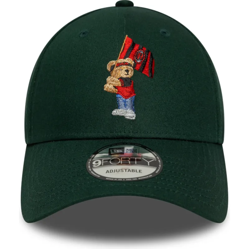 gron-justerbar-kurvad-keps-9forty-seasonal-fran-ac-milan-serie-a-av-new-era