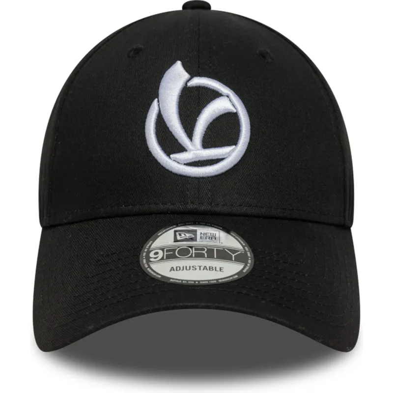 svart-justerbar-kurvad-keps-9forty-seasonal-vespa-piaggio-fran-new-era