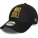 justerbar-svart-bojd-keps-9forty-metallic-champ-ufc-ultimate-fighting-championship-and-still-fran-new-era