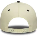 beige-och-svart-a-frame-paisley-snapback-keps-med-bojd-skarm-fran-chicago-white-sox-mlb-av-new-era