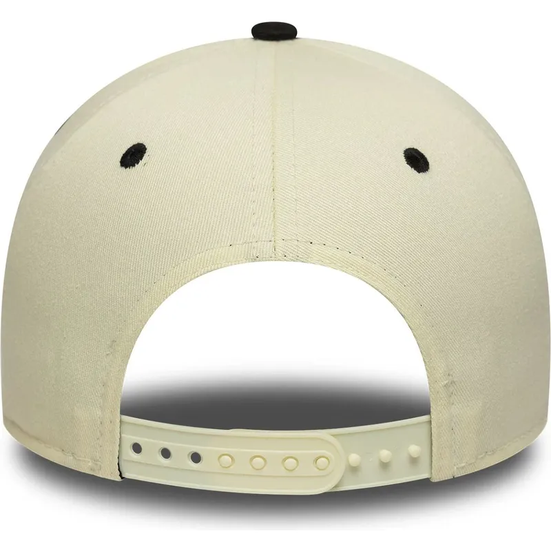 bojd-keps-beige-och-svart-snapback-a-frame-paisley-fran-chicago-white-sox-mlb-av-new-era