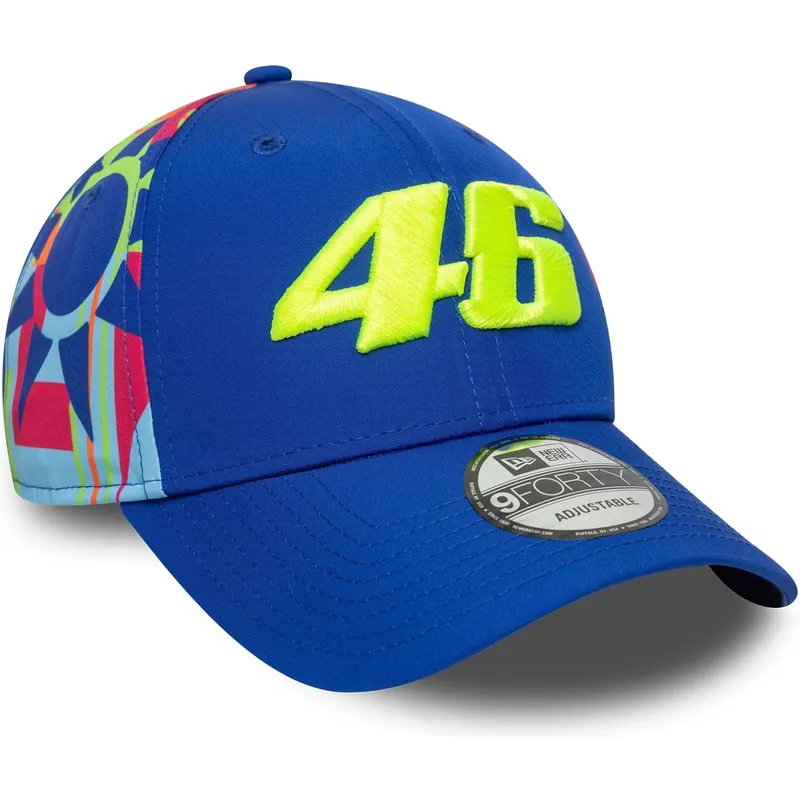 bla-kurvad-snapback-keps-9forty-fanwear-fran-valentino-rossi-vr46-motogp-av-new-era