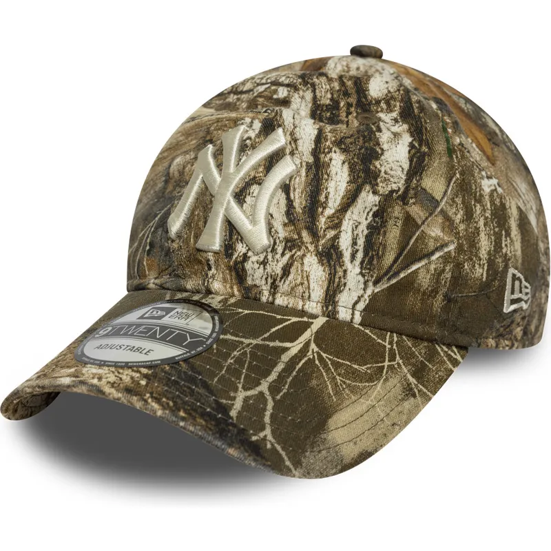 bojd-keps-kamouflage-justerbar-9twenty-realtree-new-york-yankees-mlb-fran-new-era