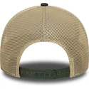 brun-och-gron-trucker-keps-a-frame-animal-patch-med-buffel-fran-new-era