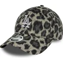 new-era-los-angeles-dodgers-mlb-9forty-cosy-animal-justerbar-svart-bojd-keps-for-dam