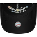 new-era-new-york-yankees-mlb-9forty-floral-script-justerbar-svart-bojd-keps-for-kvinnor