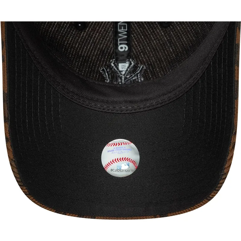 bojd-justerbar-leopardkeps-for-dam-9forty-leopard-cord-new-york-yankees-mlb-fran-new-era