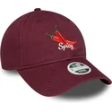 justerbar-vinrod-bojd-keps-for-kvinnor-9twenty-phrase-spicy-fran-new-era