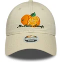 beige-justerbar-bojd-keps-for-kvinnor-9twenty-phrase-mi-media-naranja-fran-new-era