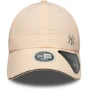new-york-yankees-mlb-new-era-rosa-justerbar-kurvad-keps-for-kvinnor-med-oppen-rygg-flawless
