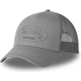 Von Dutch grå truckerkeps LOG16