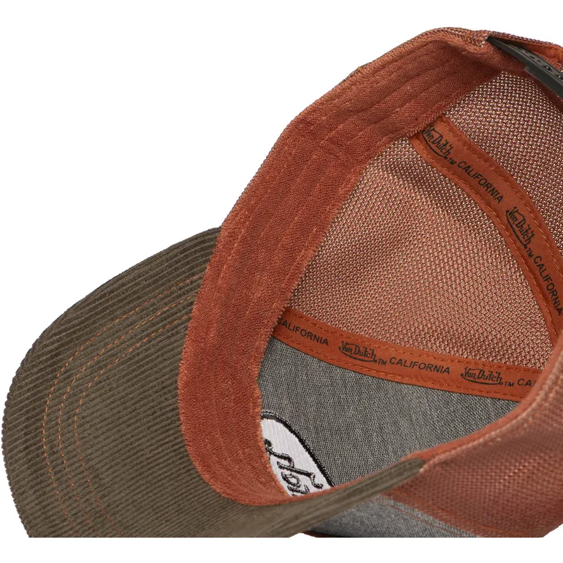gra-och-brun-trucker-keps-shield01-fran-von-dutch
