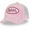 rosa-och-vit-truckerkeps-kylie-p-fran-von-dutch