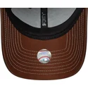 new-era-new-york-yankees-mlb-9forty-topstitch-pu-brun-justerbar-bojd-keps-for-dam