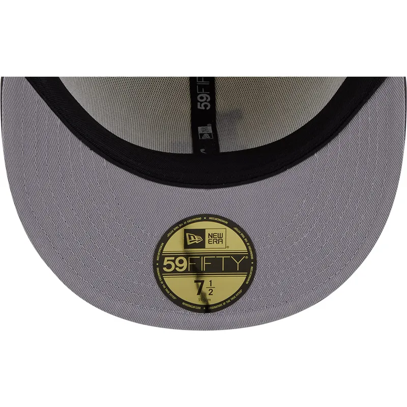 beige-och-svart-platt-keps-justerad-59fifty-clr-dvlp-los-angeles-dodgers-mlb-fran-new-era