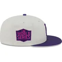 beige-och-violett-59fifty-clr-dvlp-flatkeps-av-los-angeles-dodgers-mlb-fran-new-era