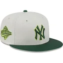 beige-och-gron-platt-keps-justerbar-59fifty-clr-dvlp-fran-new-york-yankees-mlb-av-new-era