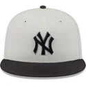beige-och-svart-anpassad-platt-keps-59fifty-clr-dvlp-new-york-yankees-mlb-fran-new-era