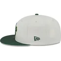 beige-och-gron-platt-keps-justerad-59fifty-clr-dvlp-fran-oakland-athletics-mlb-av-new-era