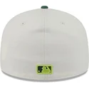 beige-och-gron-platt-keps-59fifty-clr-dvlp-oakland-athletics-mlb-fran-new-era