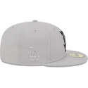 los-angeles-dodgers-mlb-new-era-59fifty-cracked-gra-justerad-flat-keps