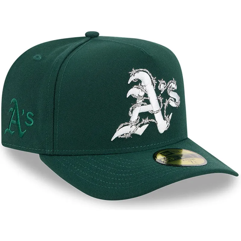 gron-bojd-keps-justerbar-59fifty-a-frame-wired-oakland-athletics-mlb-fran-new-era