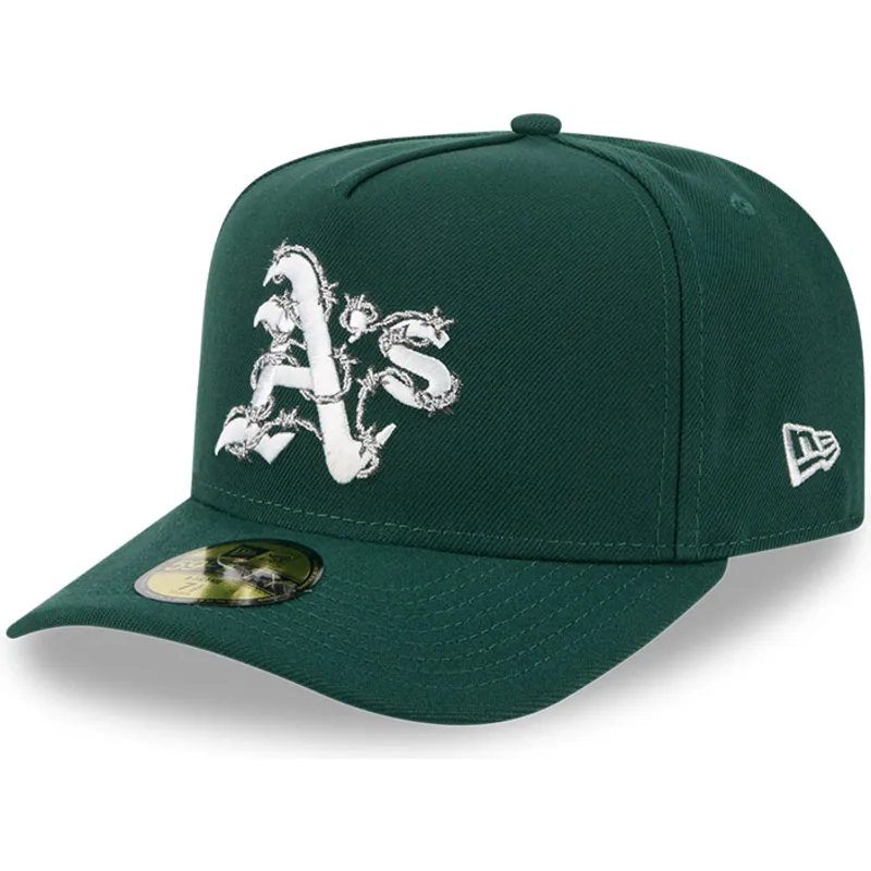 gron-bojd-keps-justerbar-59fifty-a-frame-wired-oakland-athletics-mlb-fran-new-era