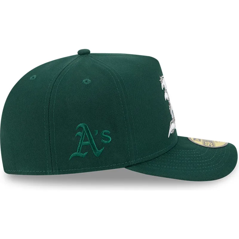 gron-bojd-keps-justerbar-59fifty-a-frame-wired-oakland-athletics-mlb-fran-new-era