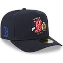 morkbla-justerbar-kurvkeps-59fifty-a-frame-cartoon-boston-red-sox-mlb-fran-new-era
