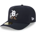gorra-curva-azul-marino-ajustada-59fifty-a-frame-cartoon-de-detroit-tigers-mlb-de-new-era